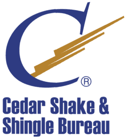 Cedar Shake and Shingle Bureau logo.