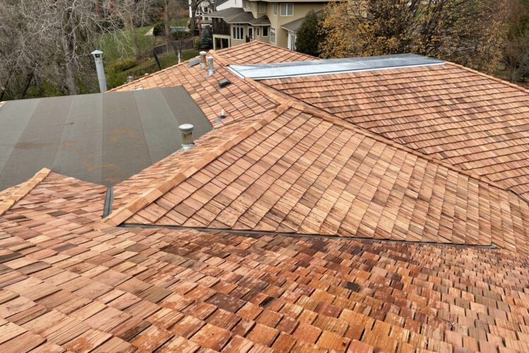 home cedar roof copper
