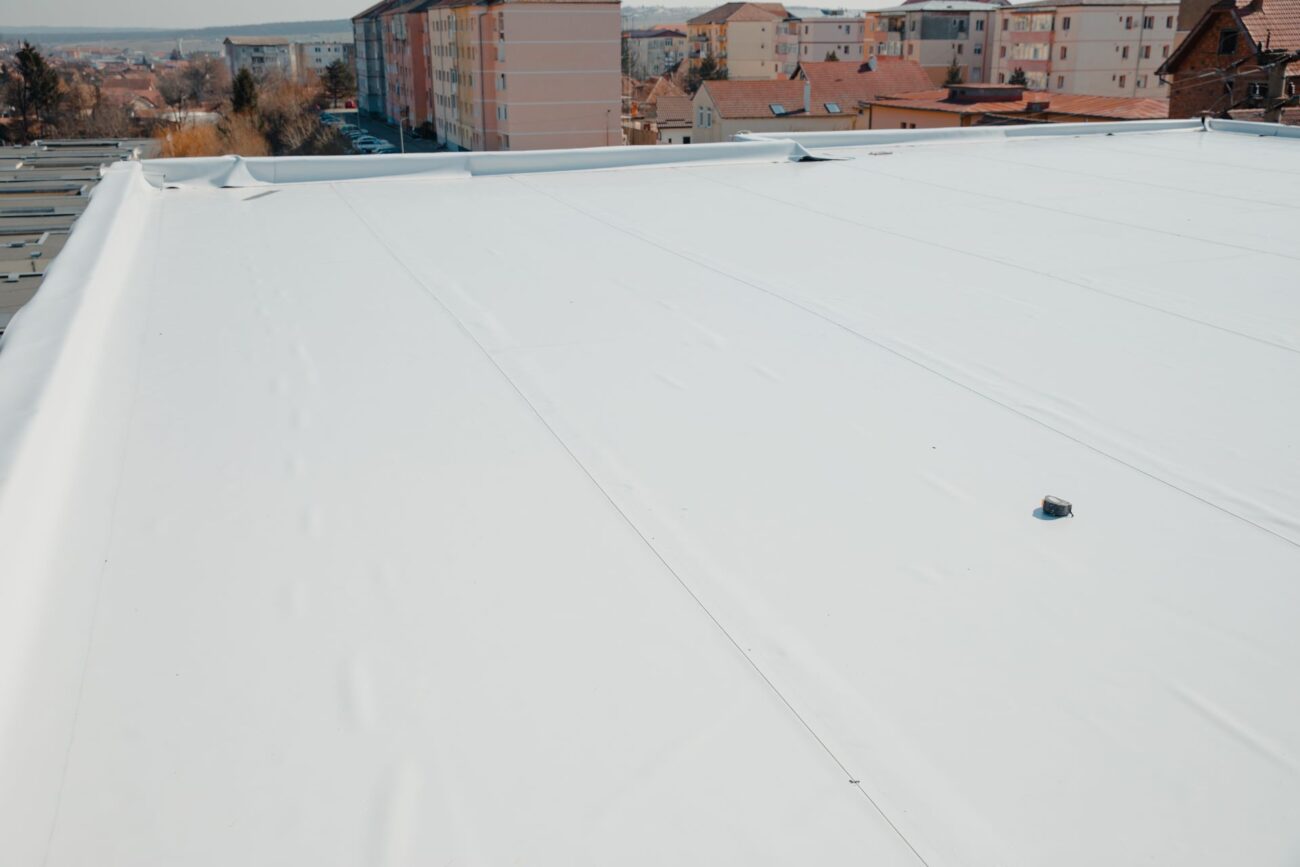 commercial pvc flat roof