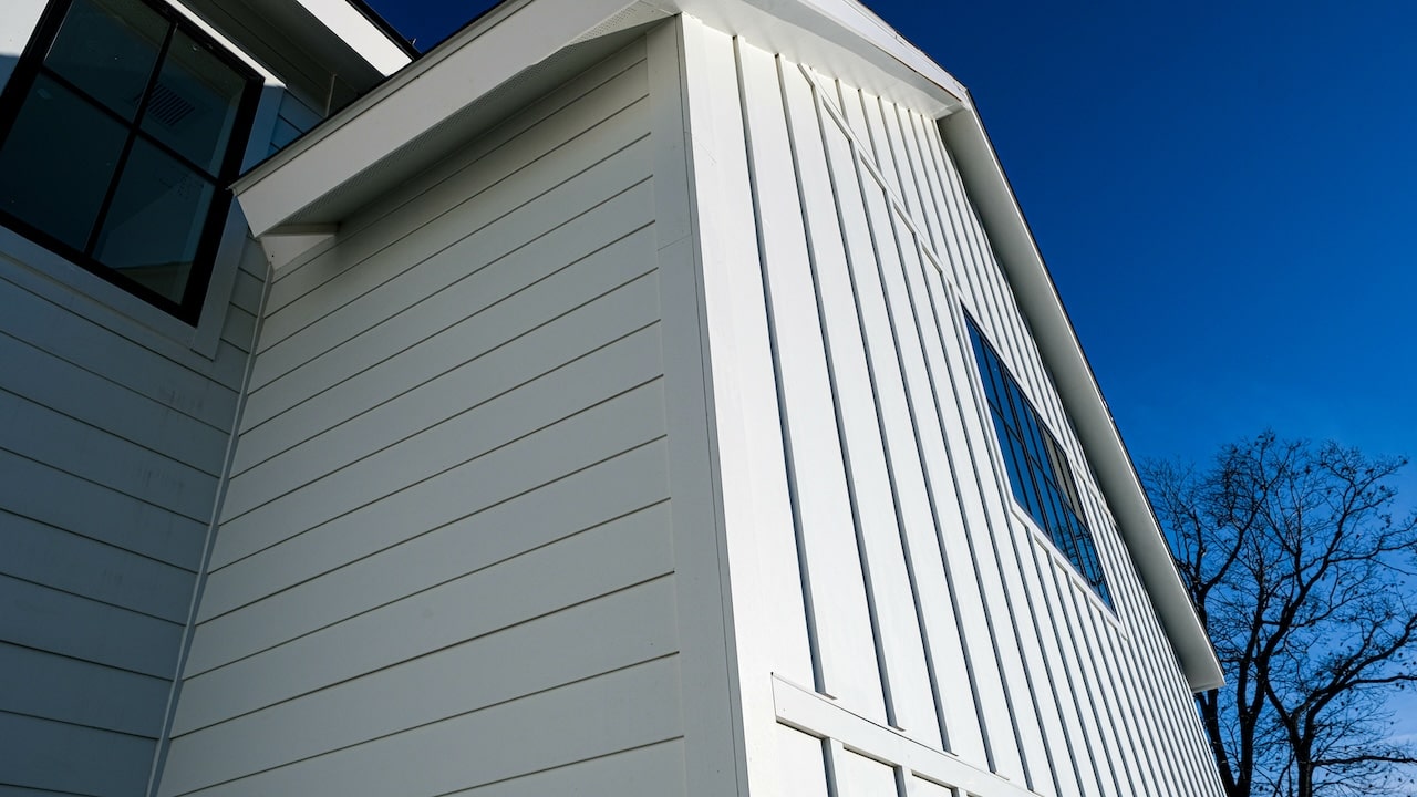 James Hardie fiber cement siding